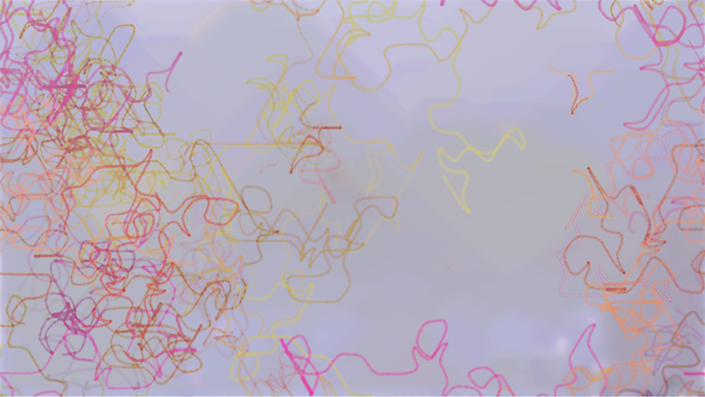 Digital generative artwork by Stanza