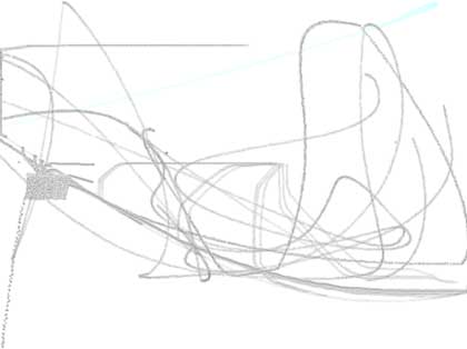 Aesthetic code based generative artwork series by Stanza. 