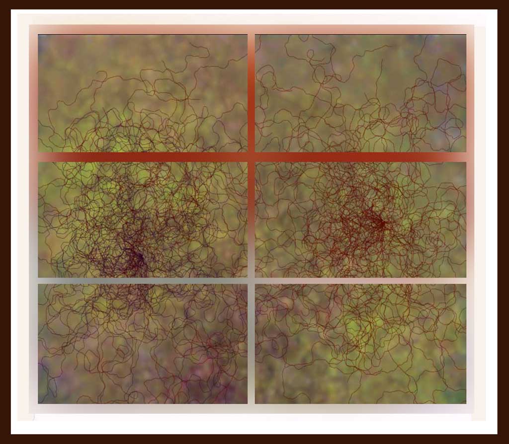 Digital generative artwork by Stanza.